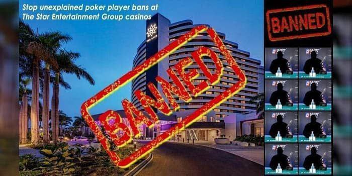 赌场公司已经禁止了超过六名澳大利亚最好的扑克玩家